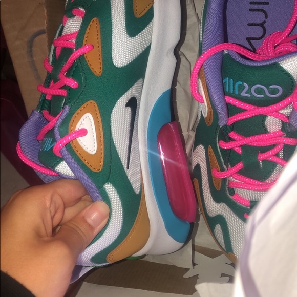 Nike air Max 200 mystic green size 7.5 - Picture 4 of 4